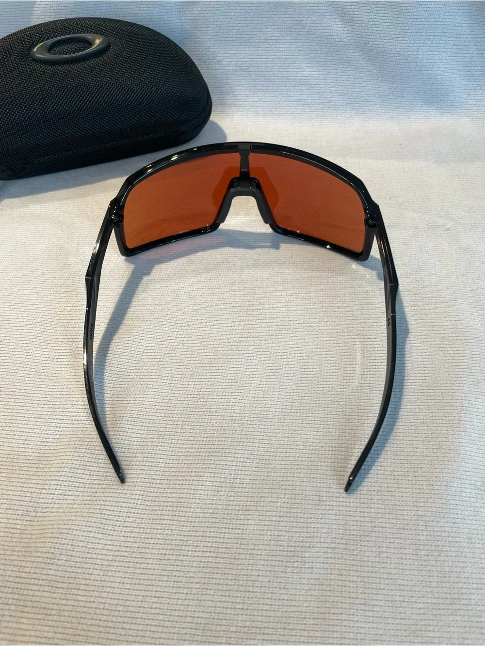 Oakley Sutro Sunglasses with Polished Black Frame and Prizm Sapphire Lenses
